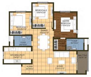 Brigade Orchards Juniper - Floor plan