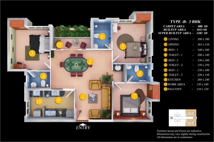 Venice Prestige - Floor Plan