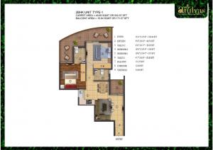 ROF Atulyas - Floor plan