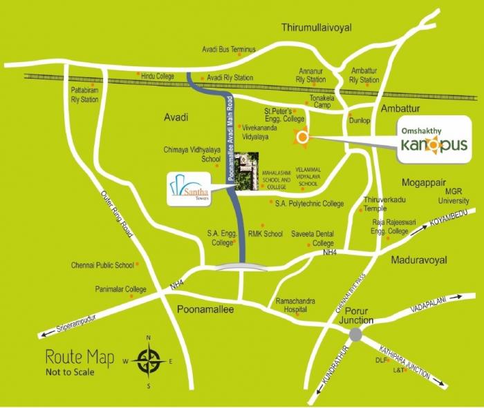 Omshakthy Kanopus - Locality