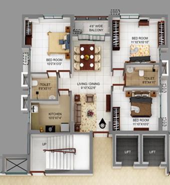 Merlin Elements - Floor Plan