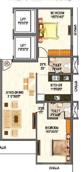 Fortune Mignas - Floor Plan