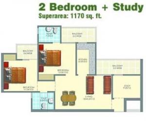 Antriksh Kanball 3G - Floor plan