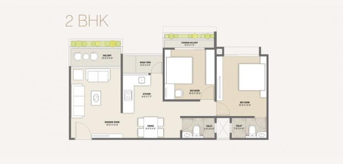 Fortune Paradise - Floor Plan