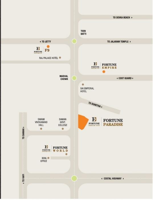 Fortune Paradise - Locality