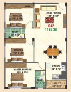 Shrishti Enclave - Floor plan