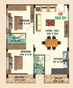 Shrishti Enclave - Floor plan