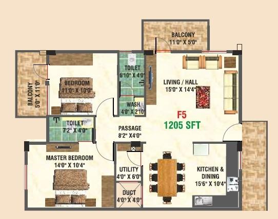 Shrishti Enclave - Floor Plan