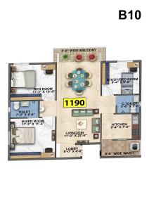 GMC One - Floor plan