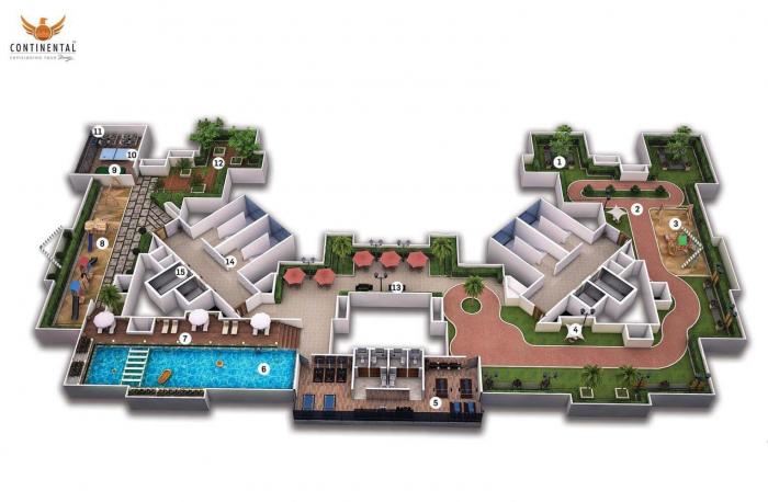 Continental Acropolis - Master Plan