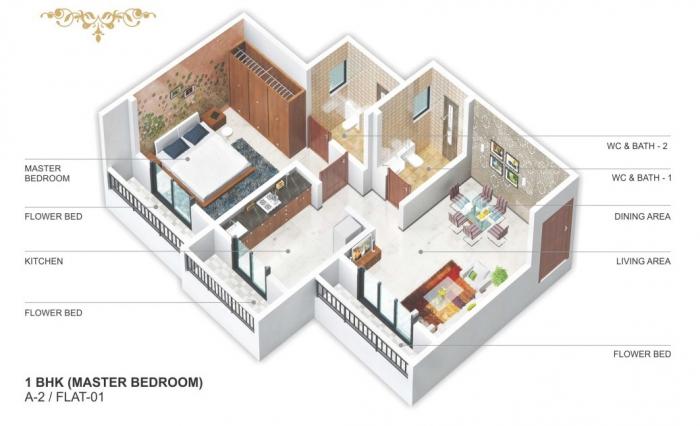 Imperial Towers - Floor Plan