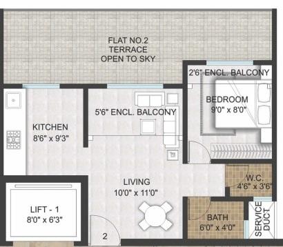 Imperial Towers - Floor Plan