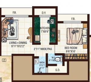 JVM Tiara - Floor plan