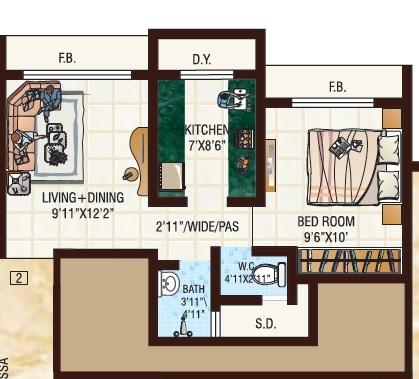 JVM Tiara - Floor Plan