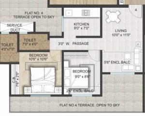 Imperial Towers - Floor plan