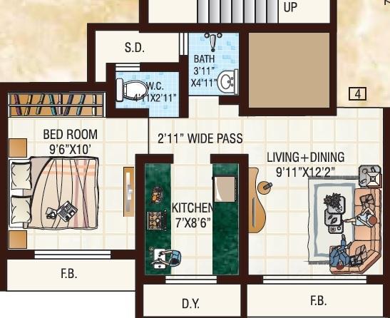 JVM Tiara - Floor Plan