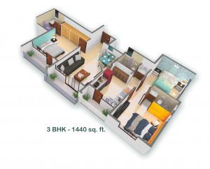 Bela Residency - Floor plan