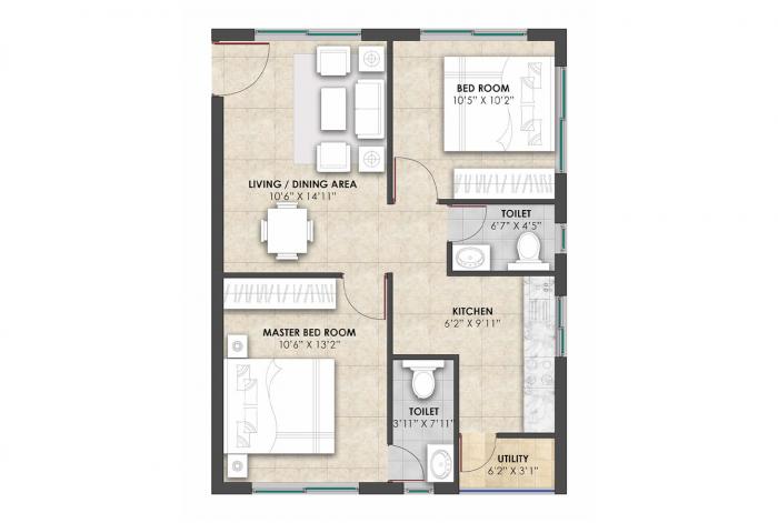 Bonsai Devdar - Floor Plan
