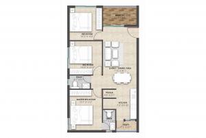 Bonsai Devdar - Floor plan