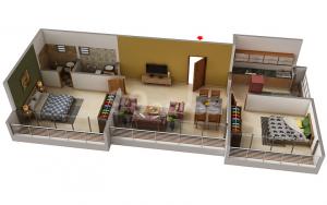 Lakshadeep Residency - Floor plan