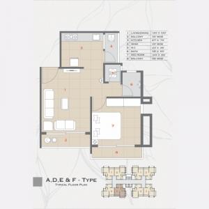 Param Residency - Floor plan