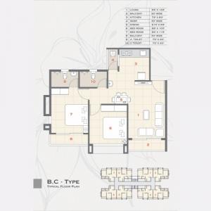 Param Residency - Floor plan
