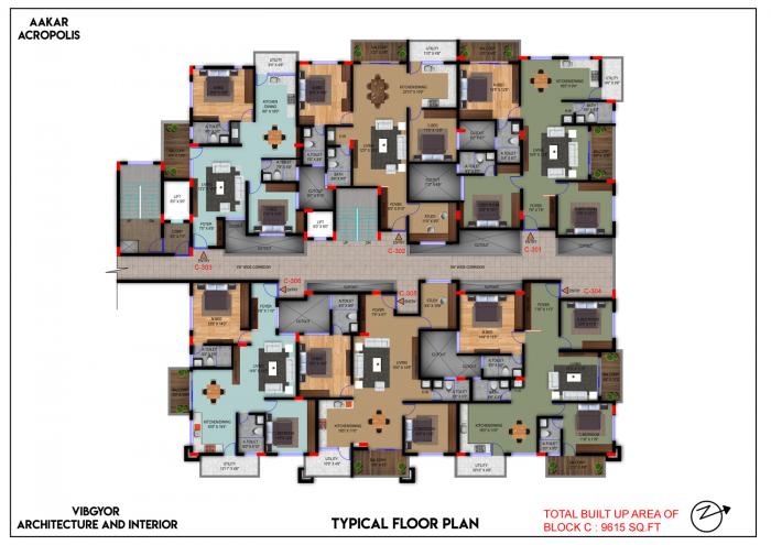 Aakar Acropolis Block C - Site Plan