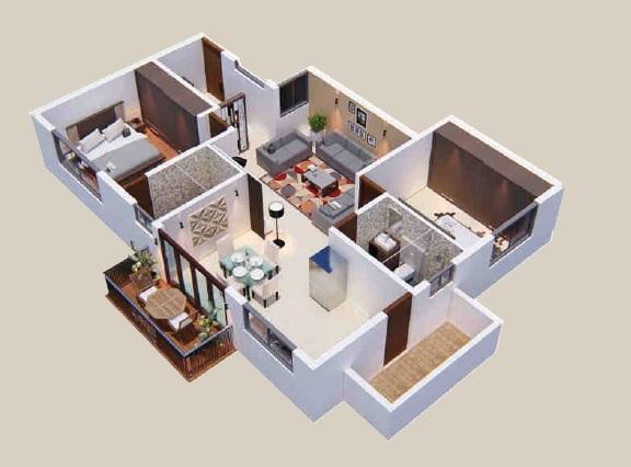 Aakar Acropolis Block C - Floor Plan
