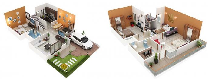 Aftek Green City - Floor Plan