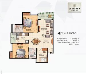 Great Value Sharanam - Floor plan