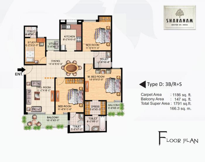 Great Value Sharanam - Floor Plan