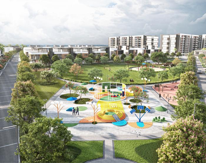 Ambuja Utsodhaara Plot Phase 1 - Out Door Party Area