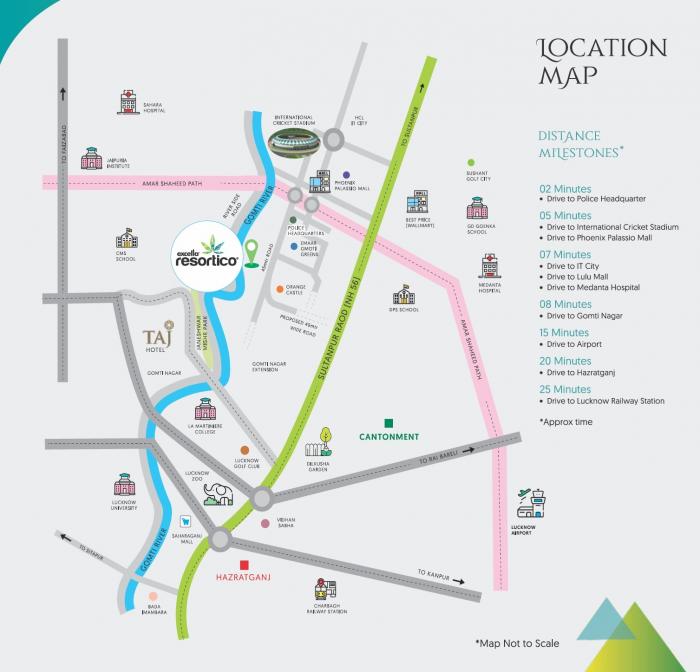 Excella Resortico - Locality