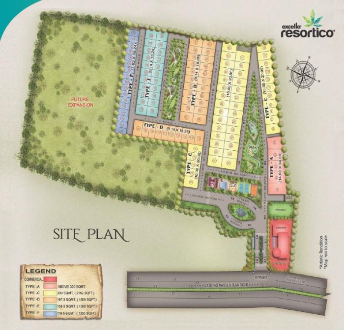 Excella Resortico - Master Plan