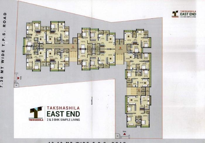 Takshashila East End - Master Plan