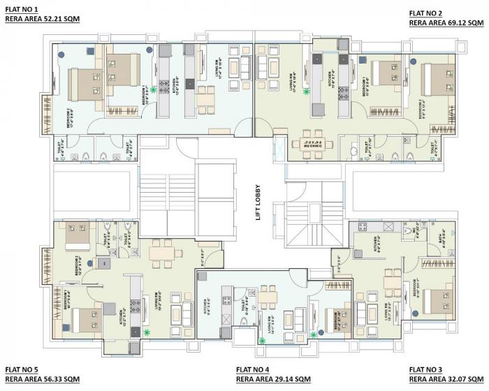 Kashish Park Tower B - Site Plan