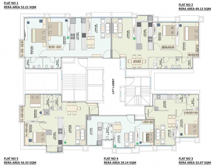 Kashish Park Tower B - Site Plan