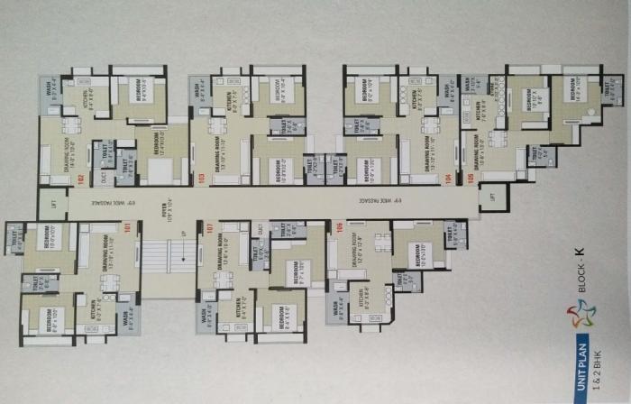 Nakshatra Heights - Site Plan