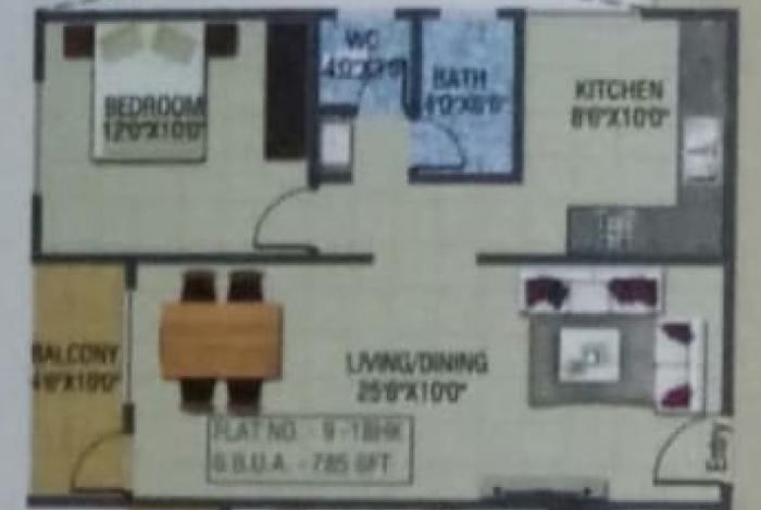 GSJ Galaxy - Floor Plan
