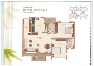 Narayan Luxuria - Floor plan