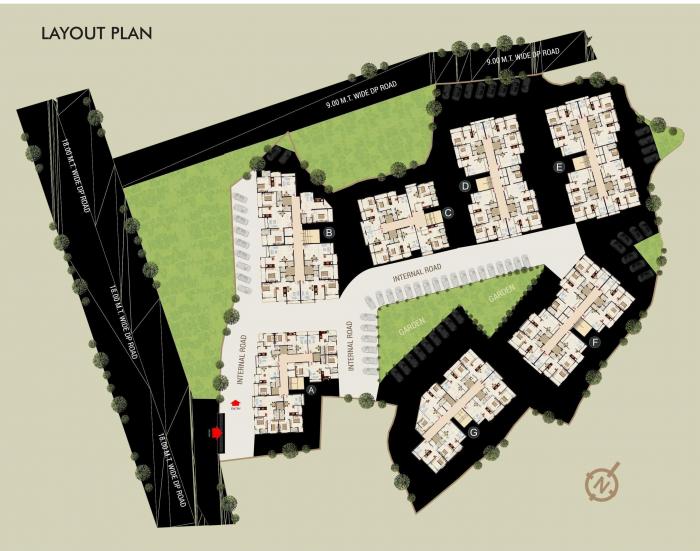 Shree Siddhivinayak Residency - Master Plan