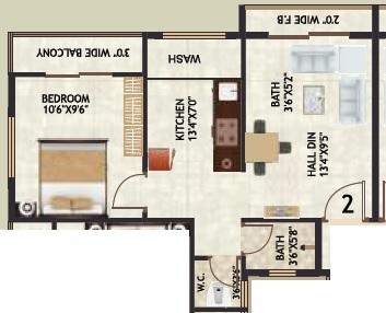 Shree Siddhivinayak Residency - Floor Plan