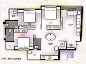 Baghban White Rose - Floor plan