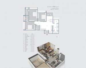 Rajyash Revirium - Floor plan