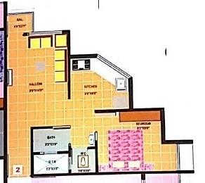 R D Yashvi Appartment - Floor Plan