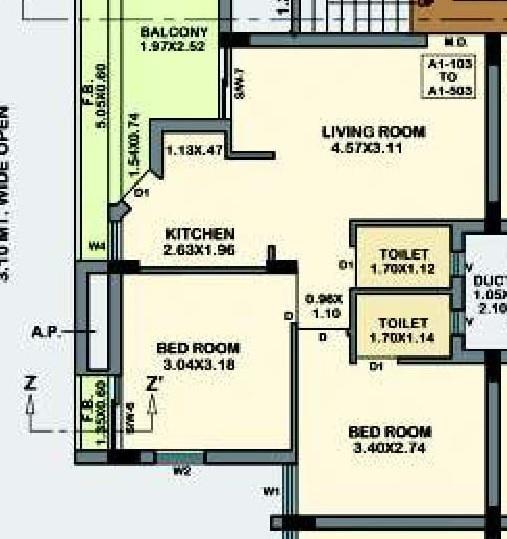 Ratnam Royals - Floor Plan