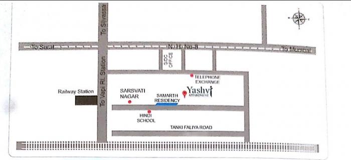 R D Yashvi Appartment - Locality