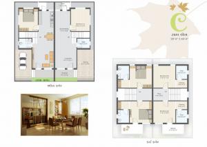 Nilkanth Villa - Floor plan
