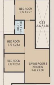 Digvijay Aaditya Residenza - Floor plan