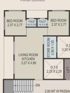 Digvijay Aaditya Residenza - Floor plan